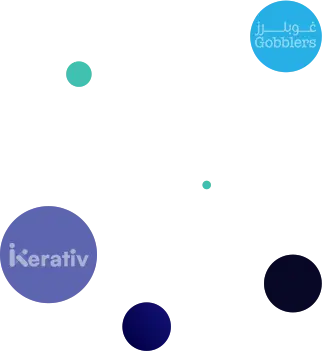left background image with brands logo