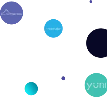 right background image with brands logo